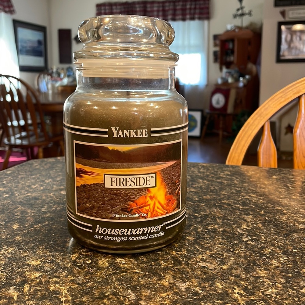 Yankee Candle Fireside Large Jar Candle NEW & RARE!